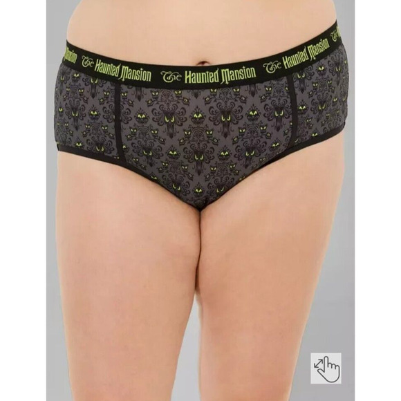 Disney Haunted Mansion Mid-Rise Cotton Cheeky Panty Size 3 Torrid 22/24 NEW NWT - Picture 3 of 4